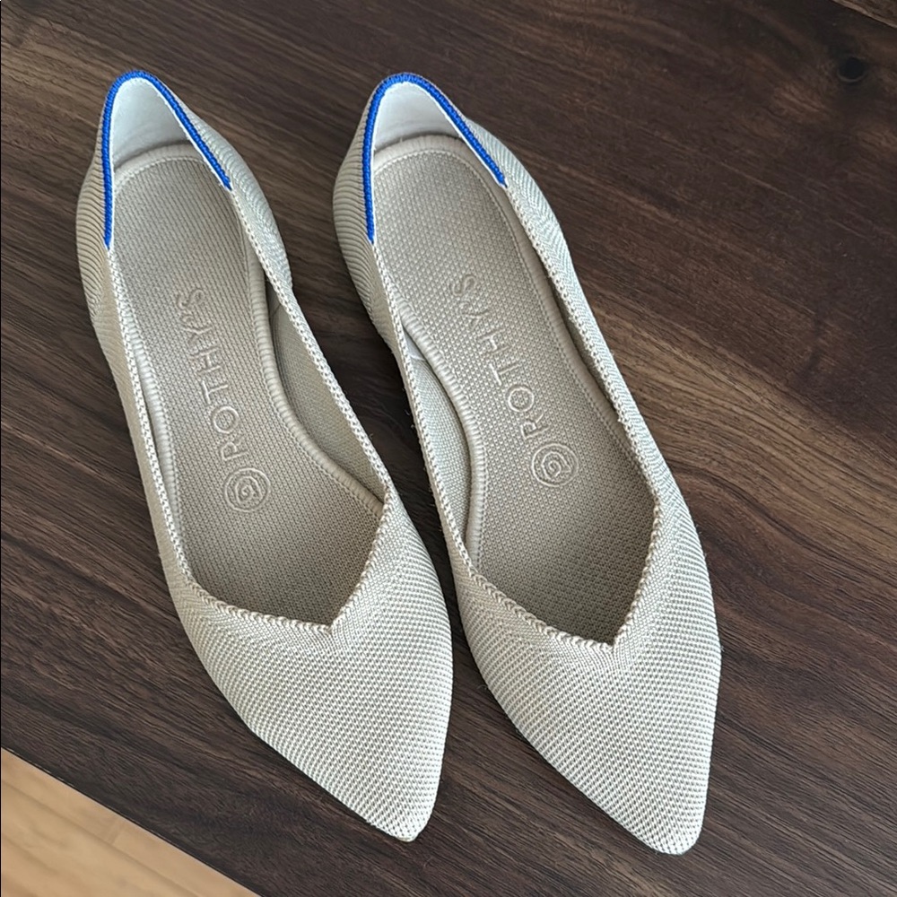 Rothy's Cream Flats